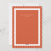 温かい願い ヴィンテージ スノーマン イラスト シーズンカード (裏面)