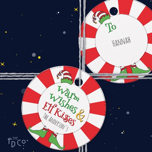 温かい願い&小妖精や小人キス! フェイバータグ