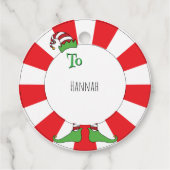 温かい願い&小妖精や小人キス! フェイバータグ (裏面)