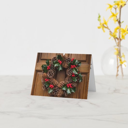 温かい願い、自然の喜び カード (黄色い花)