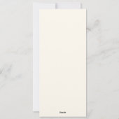 「温かくて心地良い足の指」 – 靴下包みのラベル シーズンカード (裏面)