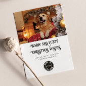 温かくファジーな獣医ペット写真事業 シーズンカード