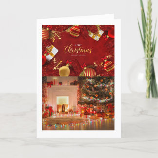 温かく思慮深いメッセージを持つクリスマスカード シーズンカード