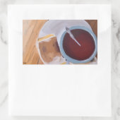 温かさの味 長方形シール (バッグ)