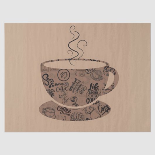 温かなコーヒーハウスのエッセンス 薄葉紙 (正面)