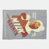 温かみのあるミルク キッチンタオル (横)