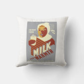 温かみのあるミルク クッション (裏面)