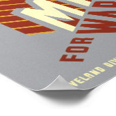 温かみのあるミルク ポスター (角)