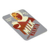 温かみのあるミルク マグネット (右側)