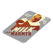 温かみのあるミルク マグネット (左側)