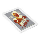 温かみのあるミルク マグネット (右側)