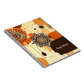 温か自然いマンダ素朴ラ秋 ノートブック (右側)