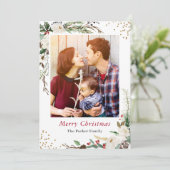 温もりと喜びを分かち合おう メリークリスマス シーズンカード (スタンド正面)