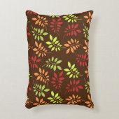 温カラフルかいトーンの紅葉 アクセントクッション (正面(垂直))