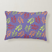 温カラフルかいトーンの紅葉 アクセントクッション (裏面)