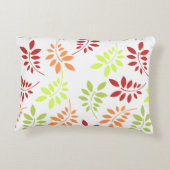 温カラフルかいトーンの紅葉 アクセントクッション (裏面)