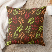 温カラフルかいトーンの紅葉 クッション (ブランケット)