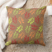 温カラフルかいトーンの紅葉 クッション (ブランケット)