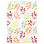 温カラフルかいトーンの紅葉 クリップボード (裏面)