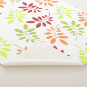 温カラフルかいトーンの紅葉 シェルパブランケット (3/4)