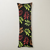 温カラフルかいトーンの紅葉 ボディピロー (裏面 (縦))