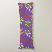 温カラフルかいトーンの紅葉 ボディピロー (正面縦)