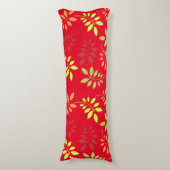 温カラフルかいトーンの紅葉 ボディピロー (正面縦)