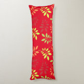 温カラフルかいトーンの紅葉 ボディピロー (裏面 (縦))