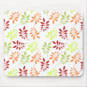 温カラフルかいトーンの紅葉 マウスパッド (正面)