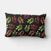 温カラフルかいトーンの紅葉 ランバークッション (裏面)