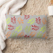 温カラフルかいトーンの紅葉 ランバークッション (ブランケット)