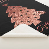 温保いクリスマスツリー シェルパブランケット (3/4)