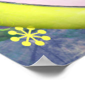 温厚な女子バレーボール ポスター (角)