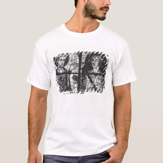 温厚な騎士にoriflammeを与えるSt Denis Tシャツ (正面)