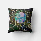 温和な王国の枕 クッション (裏面)