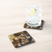 温和な王国、c.1834 (キャンバスの油) コースター (右側)