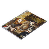 温和な王国、c.1834 (キャンバスの油) ノートブック (左側)