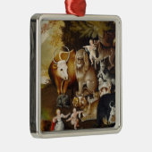 温和な王国、c.1834 (キャンバスの油) メタルオーナメント (右)