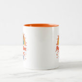 温和な雰囲気のみマグカップ ツートーンマグカップ (中央)