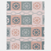 温土色 フリースブランケット (正面)