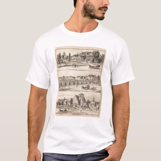 温室および学校 Tシャツ (正面)