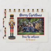 温室くるみ割り器からのメリーおもしろいクリスマス (正面/裏面)