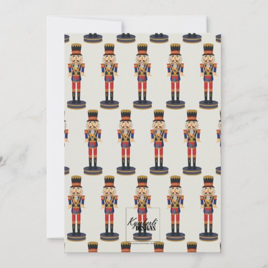 温室くるみ割り器からのメリーおもしろいクリスマス (裏面)