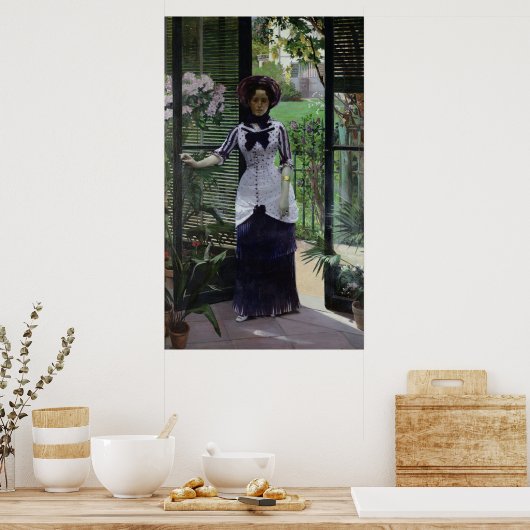 温室では1881年 ポスター (キッチン)