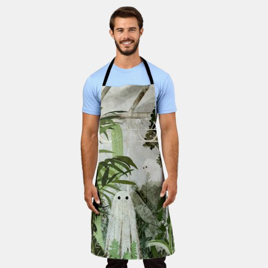 温室に幽霊が… エプロン (着用した状態)