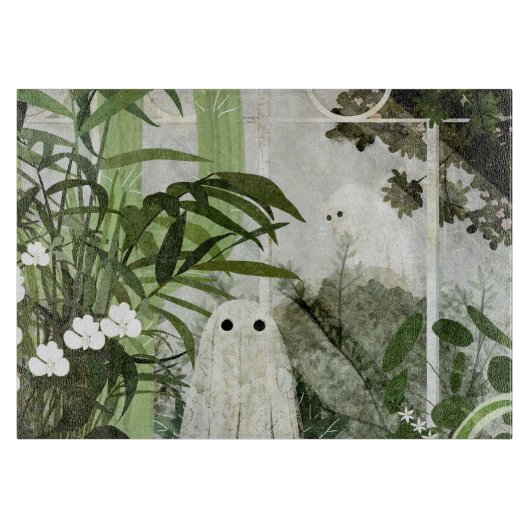 温室に幽霊が… カッティングボード (正面)