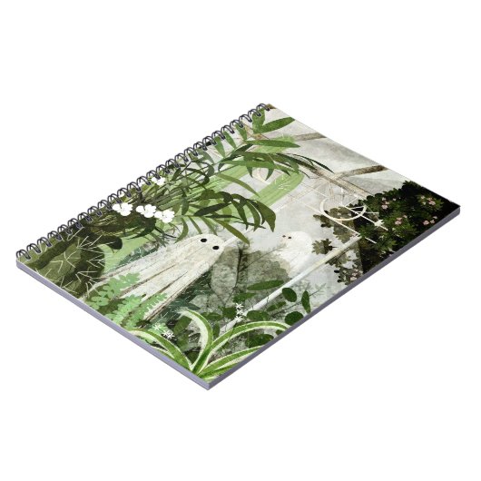 温室に幽霊が… ノートブック (左側)