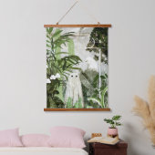 温室に幽霊が… 吊り下げ型タペストリー (寝室)