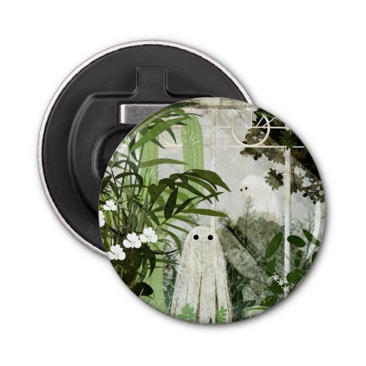 温室に幽霊が… 栓抜き (正面)