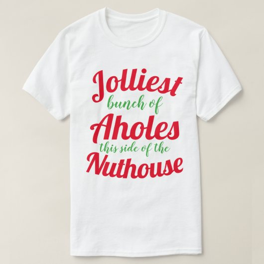 温室のこちら側に、最も陽気なアホールの束 Tシャツ (デザイン正面)